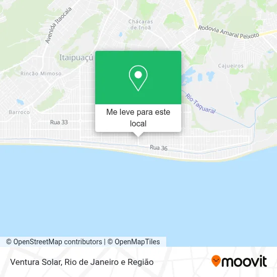 Ventura Solar mapa