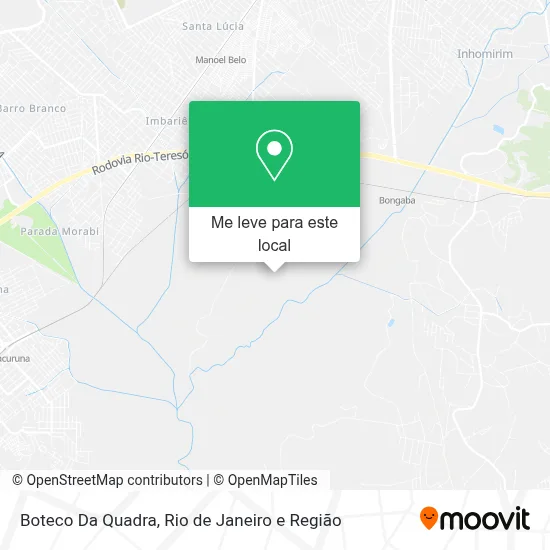 Boteco Da Quadra mapa