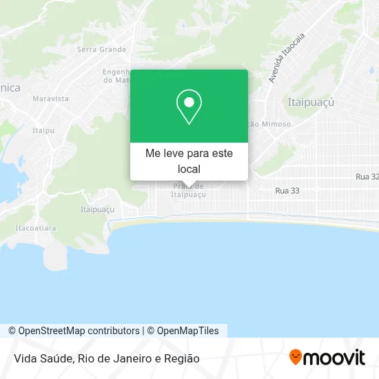 Vida Saúde mapa