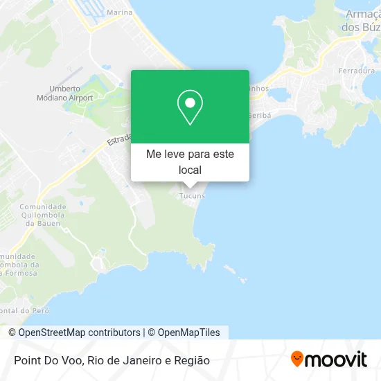 Point Do Voo mapa