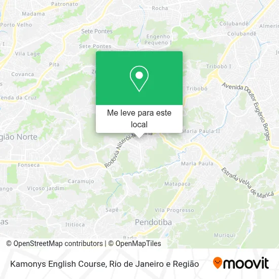Kamonys English Course mapa
