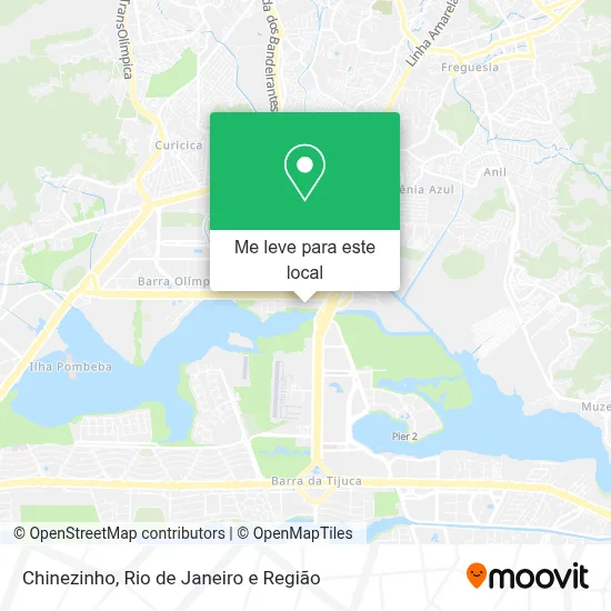 Chinezinho mapa