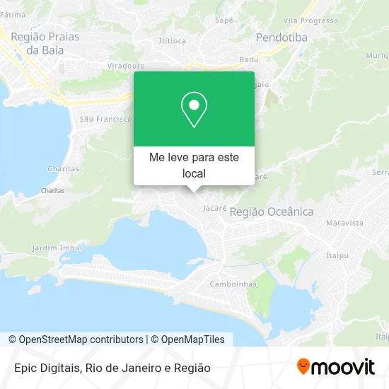 Epic Digitais mapa