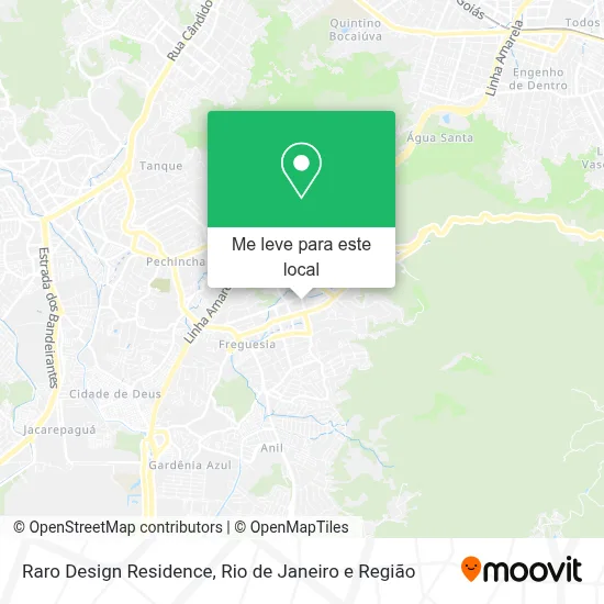 Raro Design Residence mapa