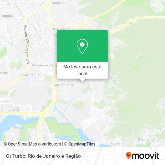 Gt Turbo mapa