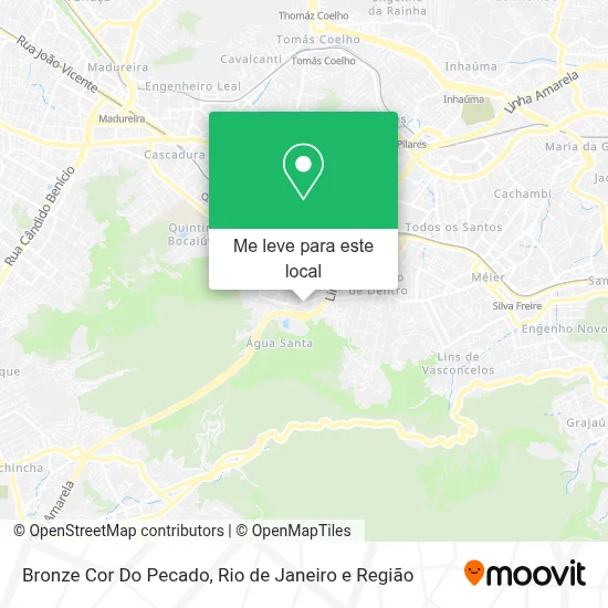 Bronze Cor Do Pecado mapa