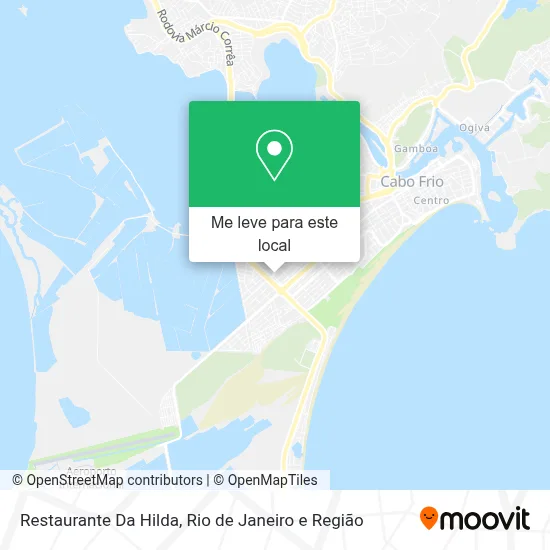 Restaurante Da Hilda mapa