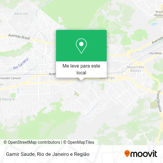Gamir Saude mapa