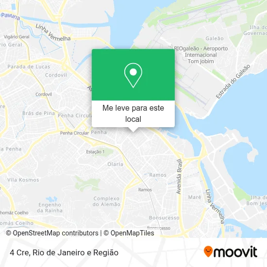 4 Cre mapa