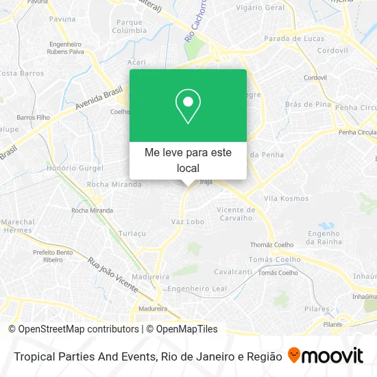 Tropical Parties And Events mapa