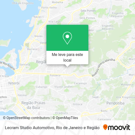 Lecram Studio Automotivo mapa