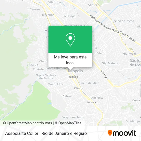 Associarte Colibri mapa