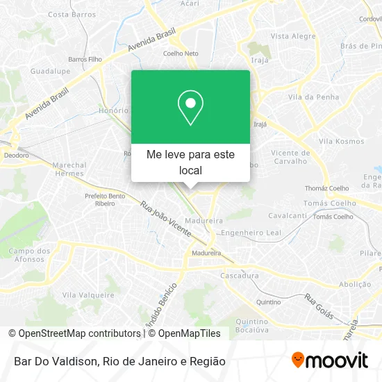 Bar Do Valdison mapa