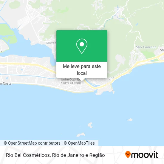 Rio Bel Cosméticos mapa