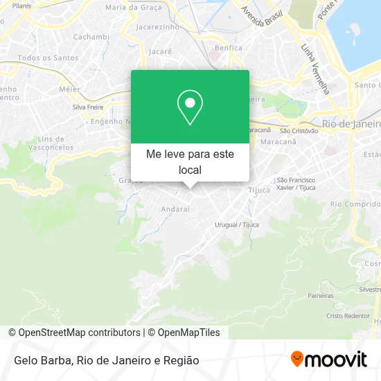 Gelo Barba mapa