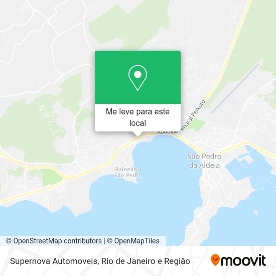 Supernova Automoveis mapa