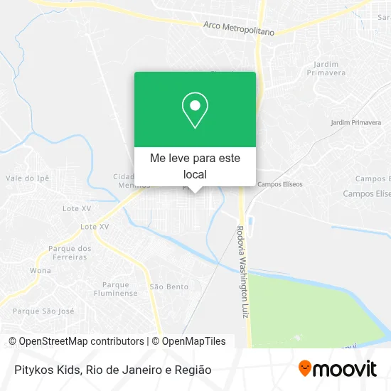 Pitykos Kids mapa