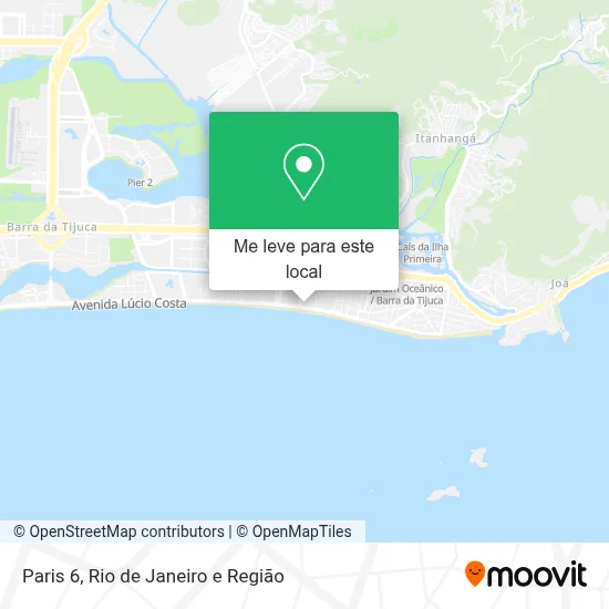 Paris 6 mapa