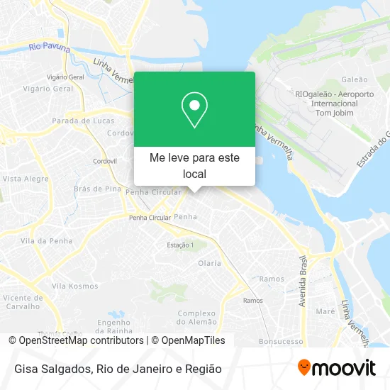 Gisa Salgados mapa