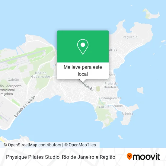 Physique Pilates Studio mapa