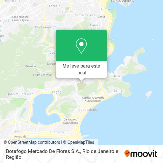 Botafogo Mercado De Flores S.A. mapa