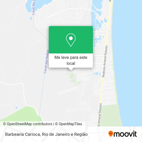Barbearia Carioca mapa