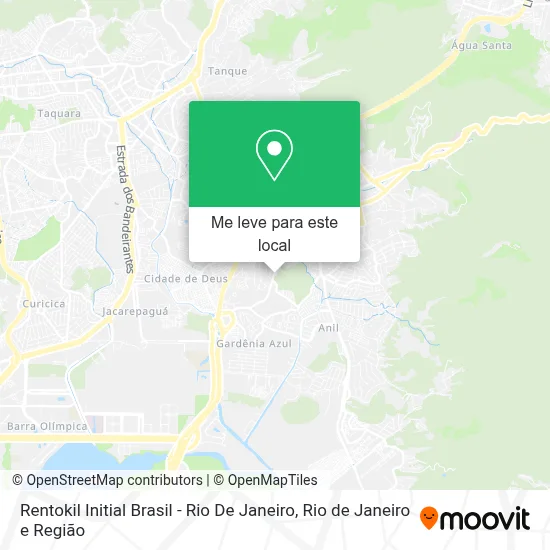 Rentokil Initial Brasil - Rio De Janeiro mapa