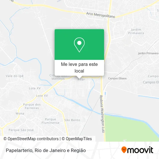 Papelarterio mapa