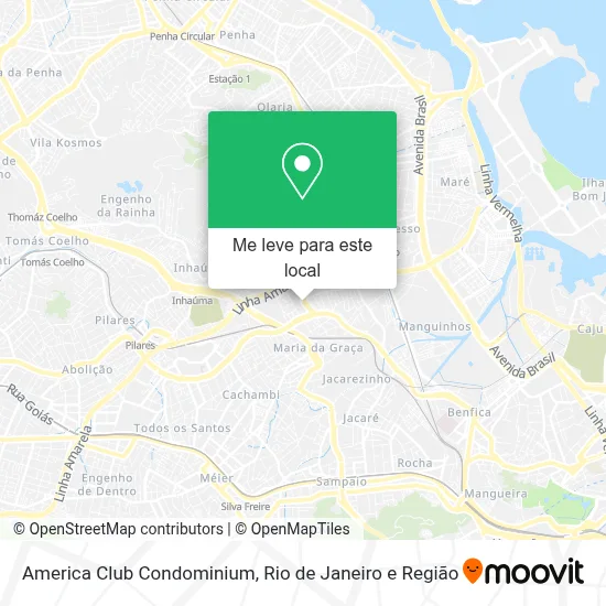America Club Condominium mapa