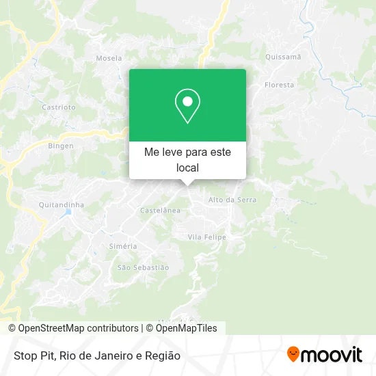 Stop Pit mapa