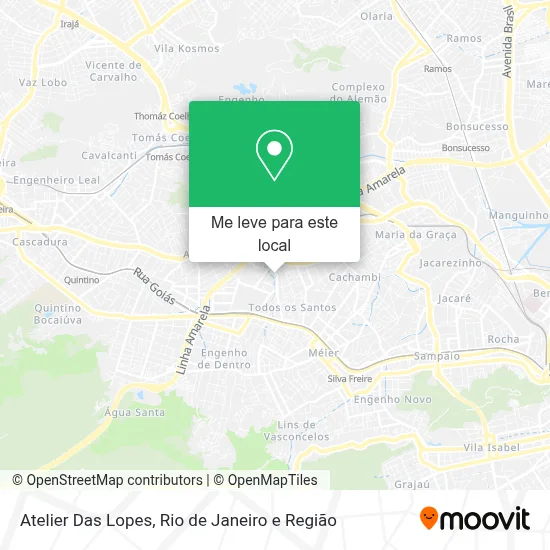 Atelier Das Lopes mapa