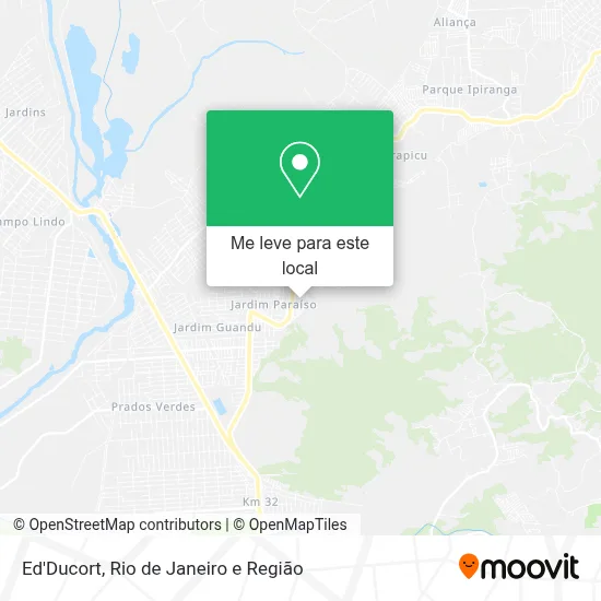 Ed'Ducort mapa