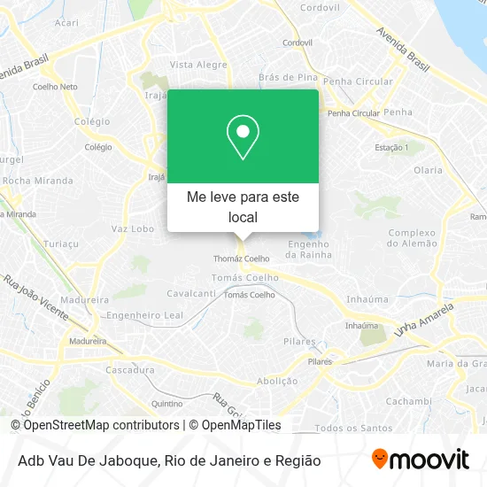 Adb Vau De Jaboque mapa