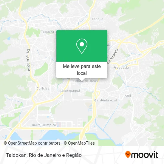 Taidokan mapa