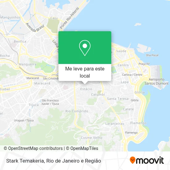 Stark Temakeria mapa