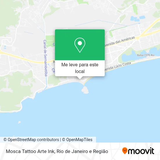 Mosca Tattoo Arte Ink mapa