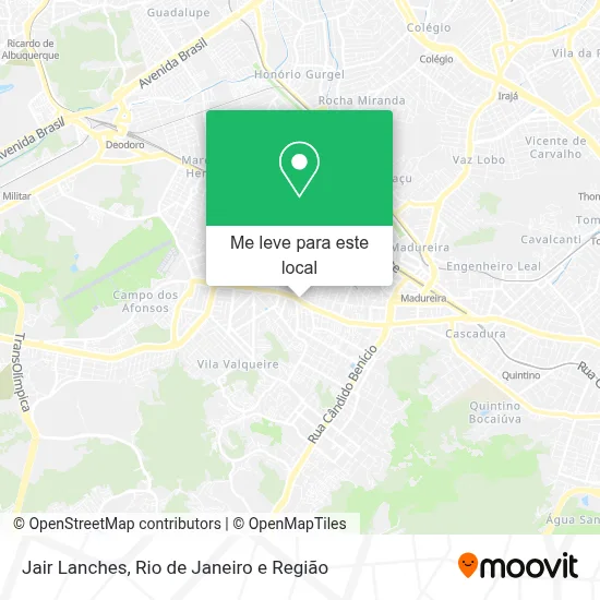 Jair Lanches mapa