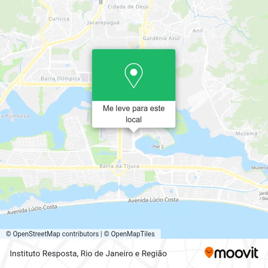 Instituto Resposta mapa