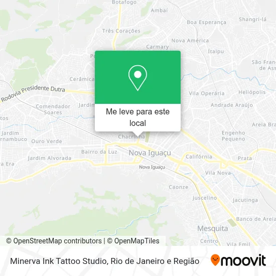 Minerva Ink Tattoo Studio mapa