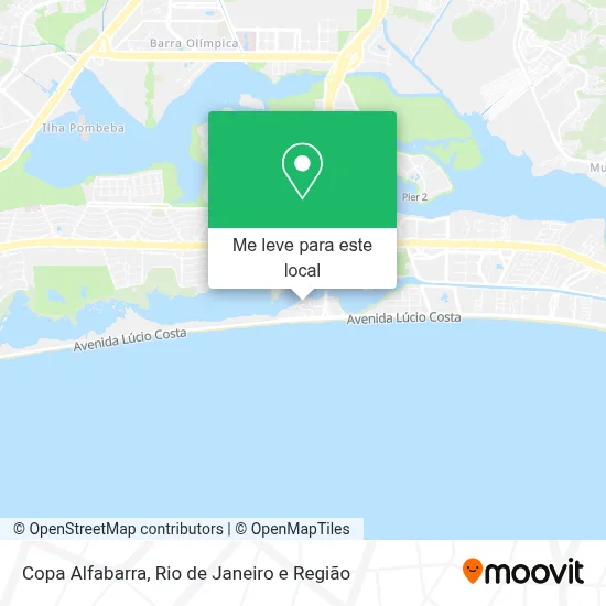 Copa Alfabarra mapa