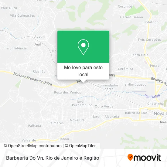 Barbearia Do Vn mapa