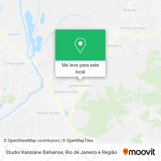 Studio Kassiane Bahiense mapa