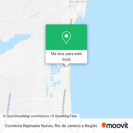 Corretora Raphaela Nunes mapa