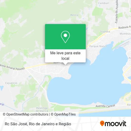 Rc São José mapa