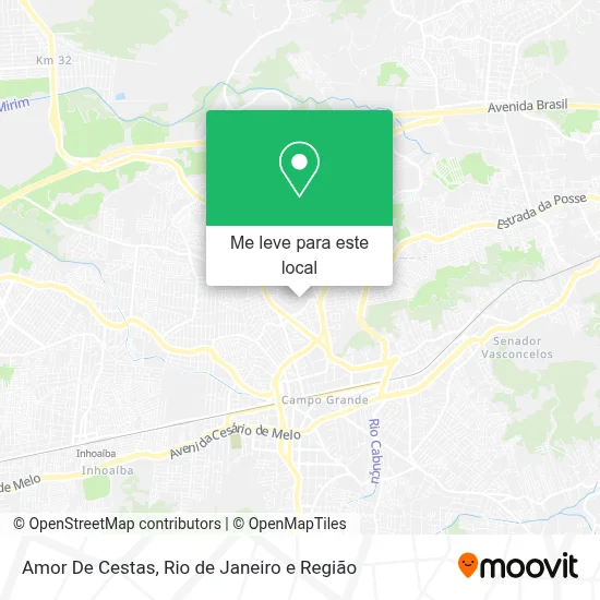 Amor De Cestas mapa