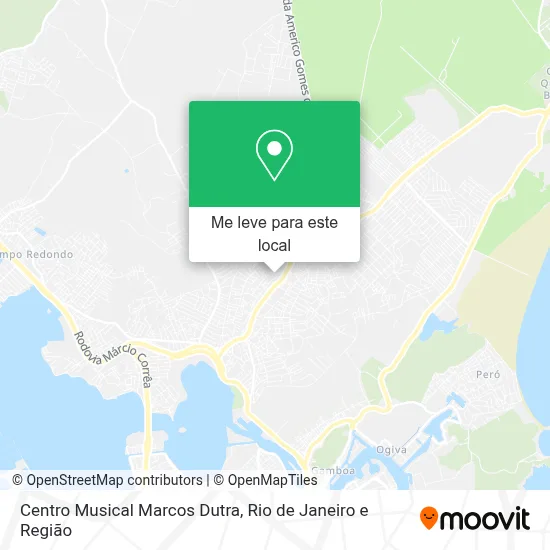 Centro Musical Marcos Dutra mapa