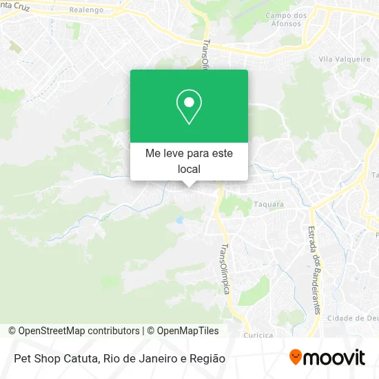 Pet Shop Catuta mapa