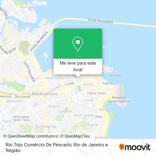 Rio Tejo Comércio De Pescado mapa