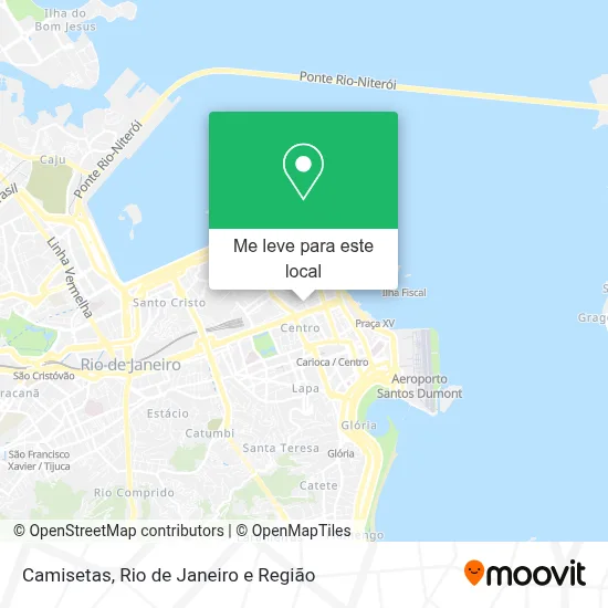 Camisetas mapa