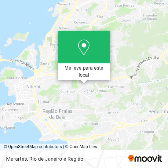 Marartes mapa